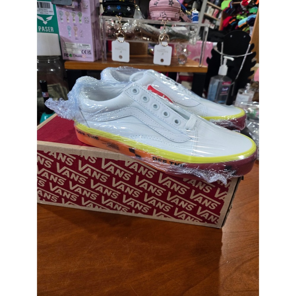 Vans Old Skool Otwfoxing White Multi Translucent Sole VN0A5AO92HQ Size 5.5
